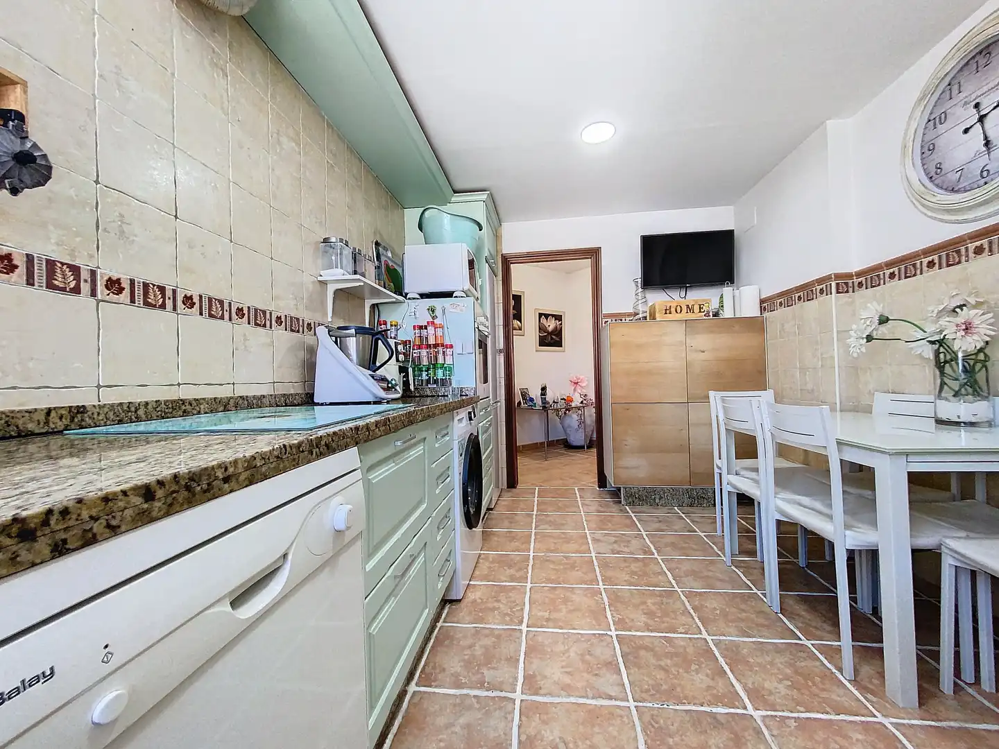 Kitchen of Apartments for sale in Estepona  with Air Conditioner, Terrace and Furnished