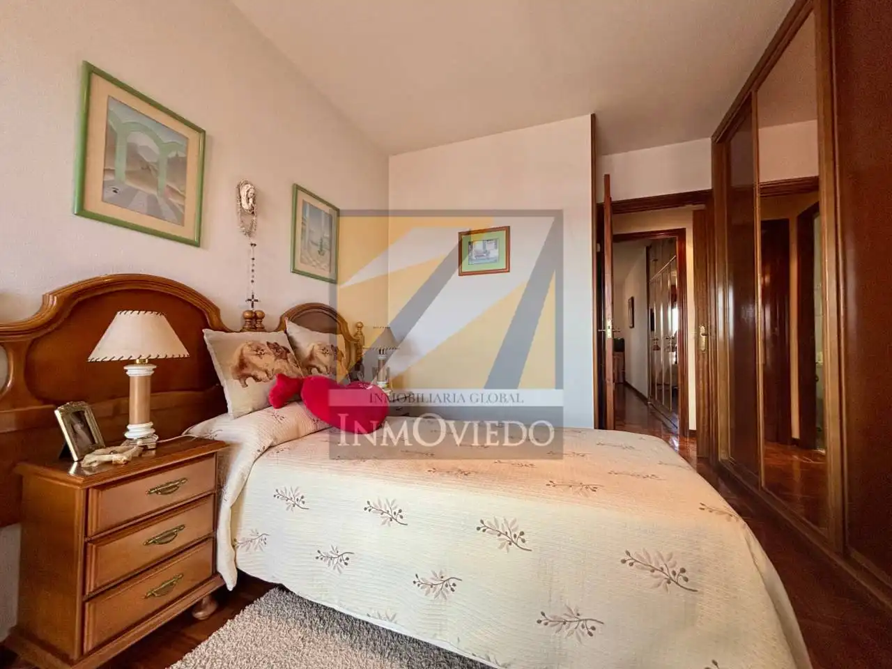 Bedroom of Flat for sale in Avilés  with Heating, Parquet flooring and Terrace