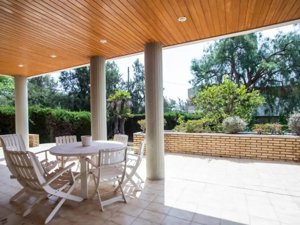 Terraza de Casa o chalet en venta en Esplugues de Llobregat con Aire acondicionado, Calefacción y Jardín privado