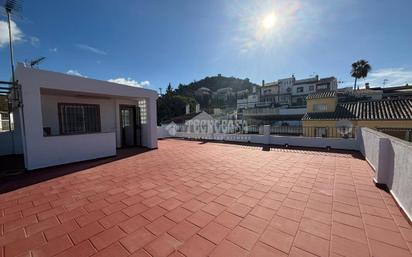 Exterior view of Single-family semi-detached for sale in Málaga Capital  with Terrace