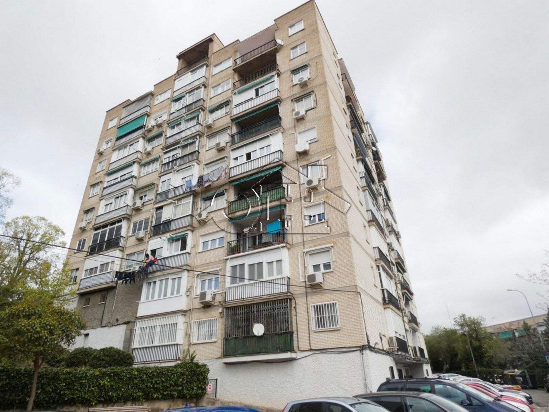 Exterior view of Flat for sale in Coslada  with Air Conditioner, Heating and Private garden