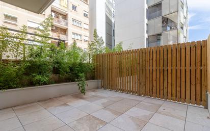 Terrace of Flat to rent in  Barcelona Capital  with Air Conditioner, Terrace and Swimming Pool