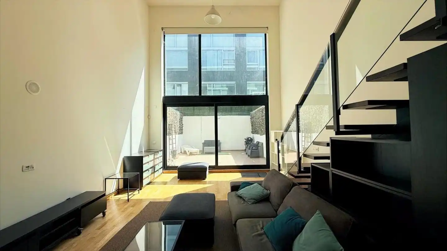 Sala de estar de Estudio en venta en San Sebastián de los Reyes con Aire acondicionado, Calefacción y Terraza