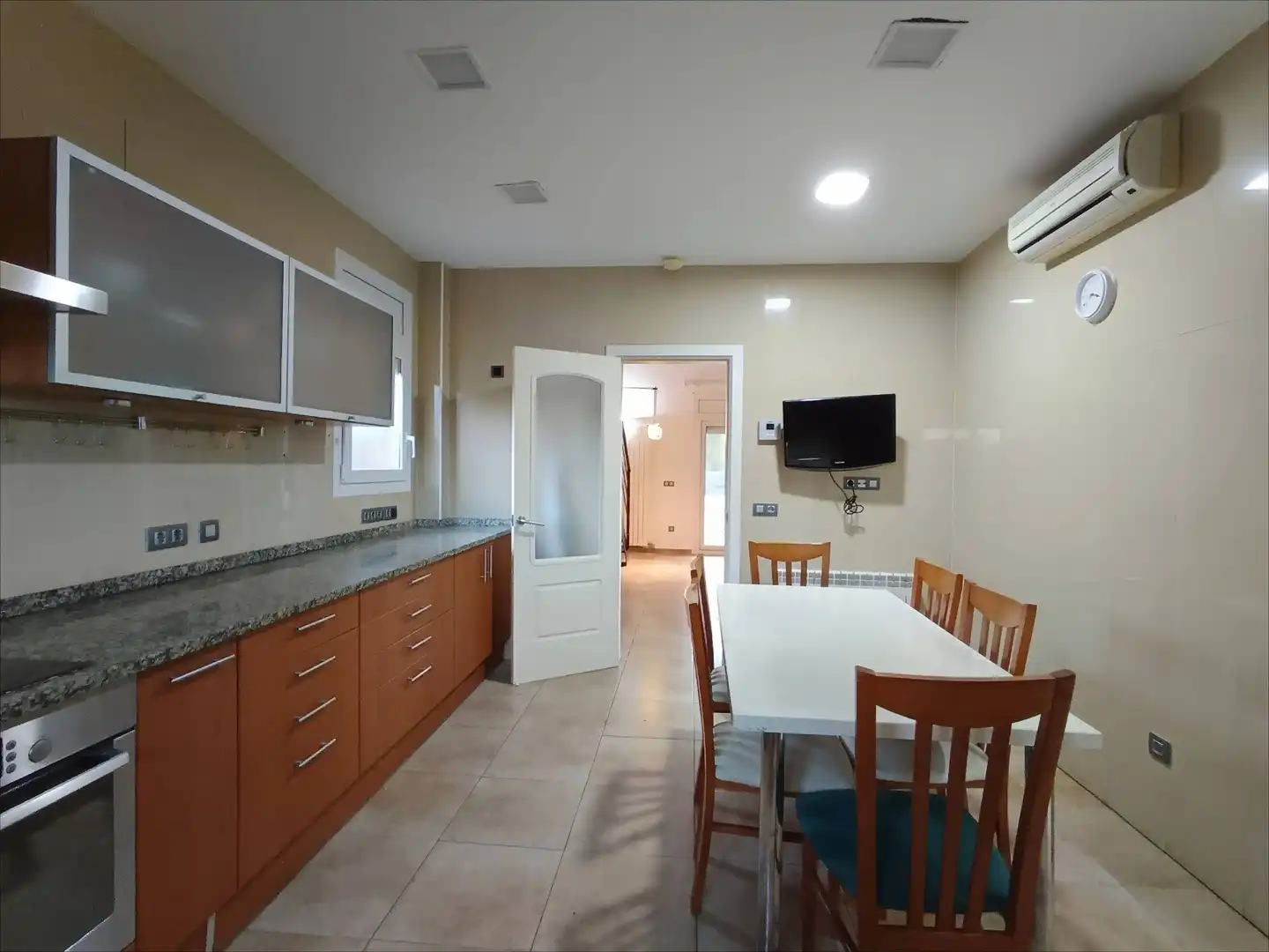 Kitchen of Houses for sale in Torroella de Fluvià  with Air Conditioner, Heating and Private garden