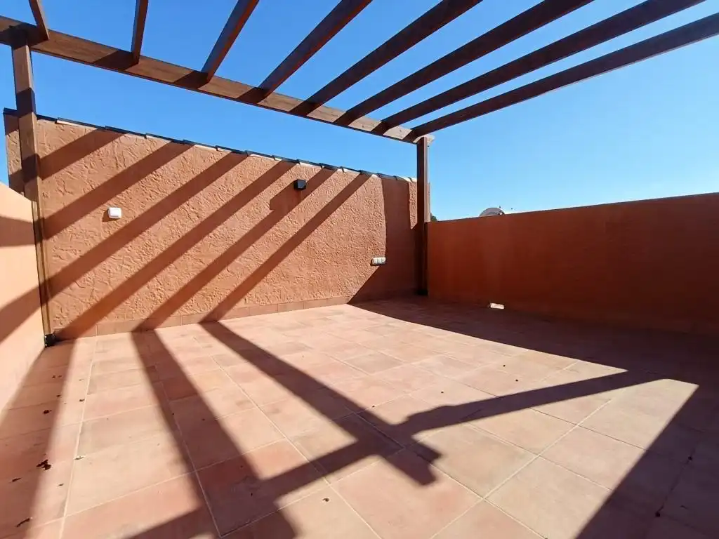 Terraza de Casa o chalet en venta en Pilar de la Horadada con Aire acondicionado, Calefacción y Jardín privado