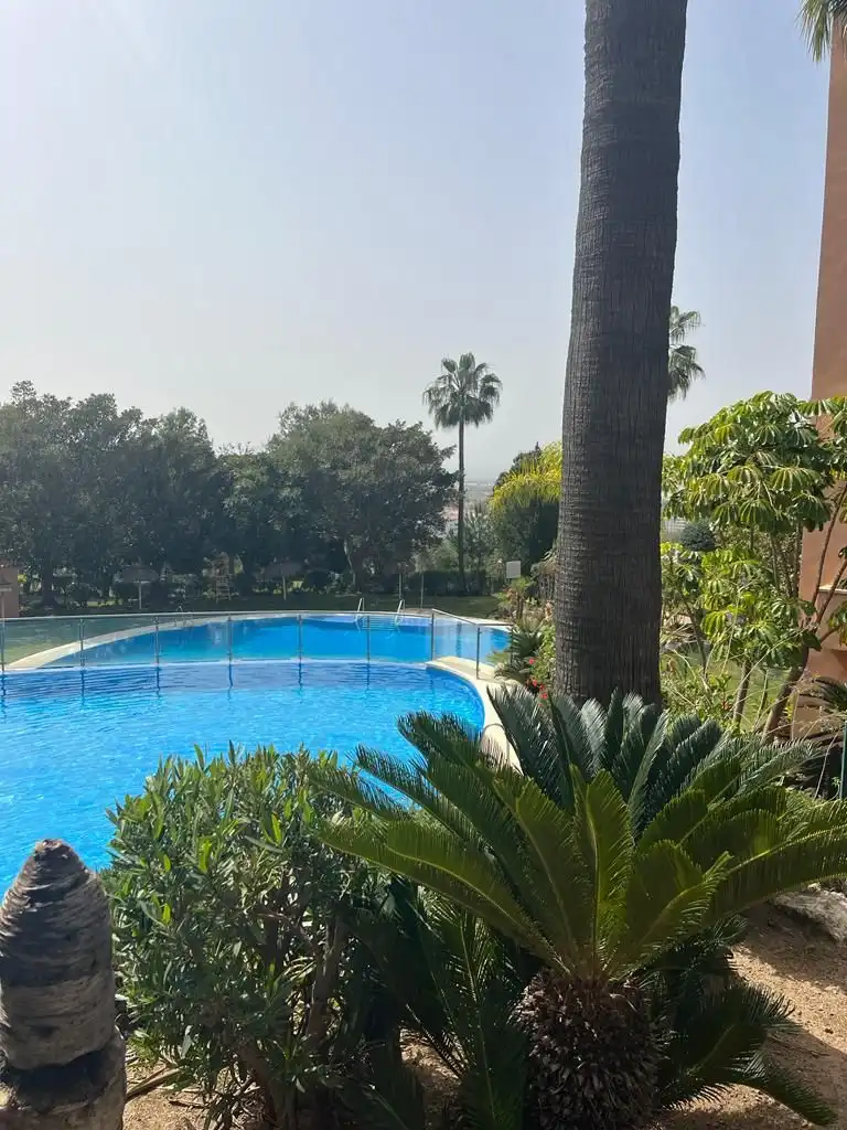 Swimming pool of Flat for rent in Marbella  with Air Conditioner, Terrace and Swimming Pool