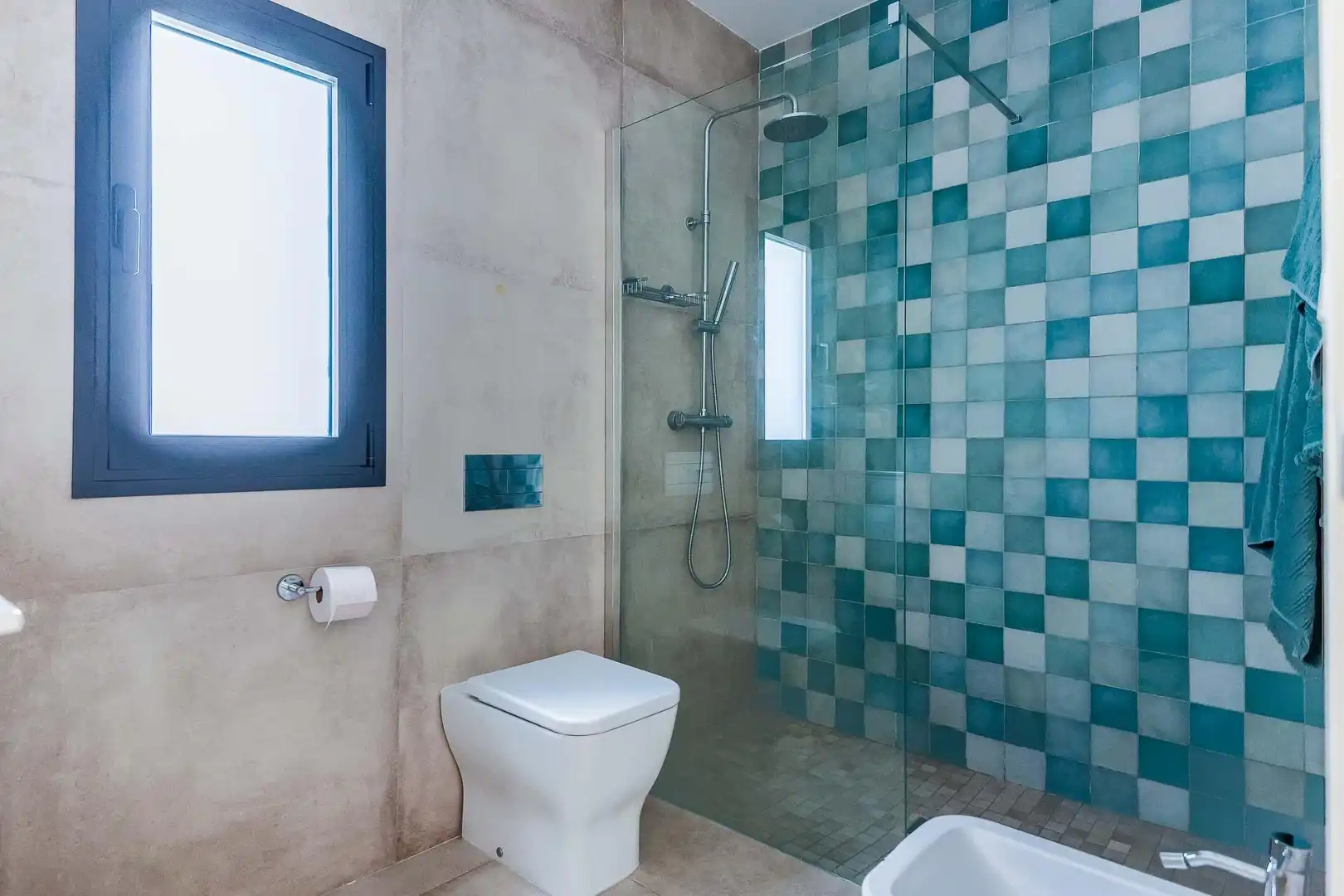 Baño de Casa o chalet en venta en Punta Umbría con Aire acondicionado, Calefacción y Jardín privado