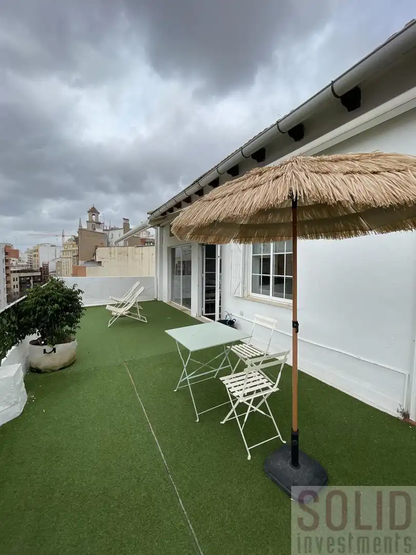 Terraza de Ático en venta en Valencia con Terraza