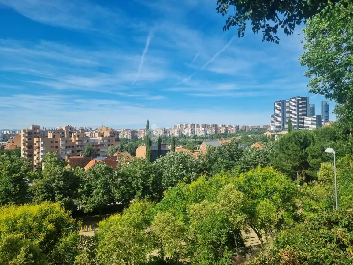 Vista exterior de Pis en venda en Madrid amb Calefacció i Balcó