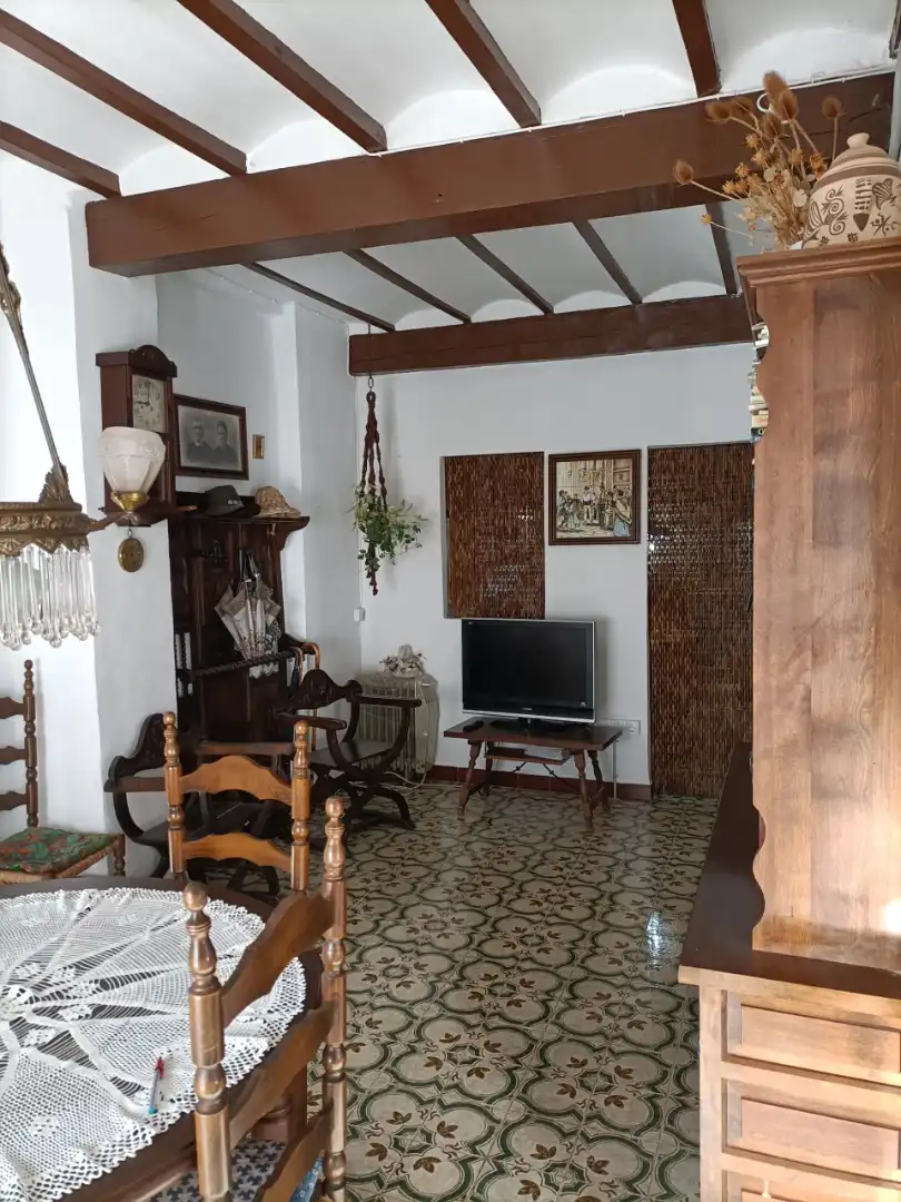 Sala de estar de Casa o chalet en venta en Vall de Almonacid con Terraza, Amueblado y Balcón
