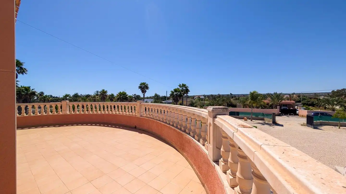 Terrassa de Casa o xalet en venda en Elche / Elx amb Aire condicionat, Jardí privat i Terrassa