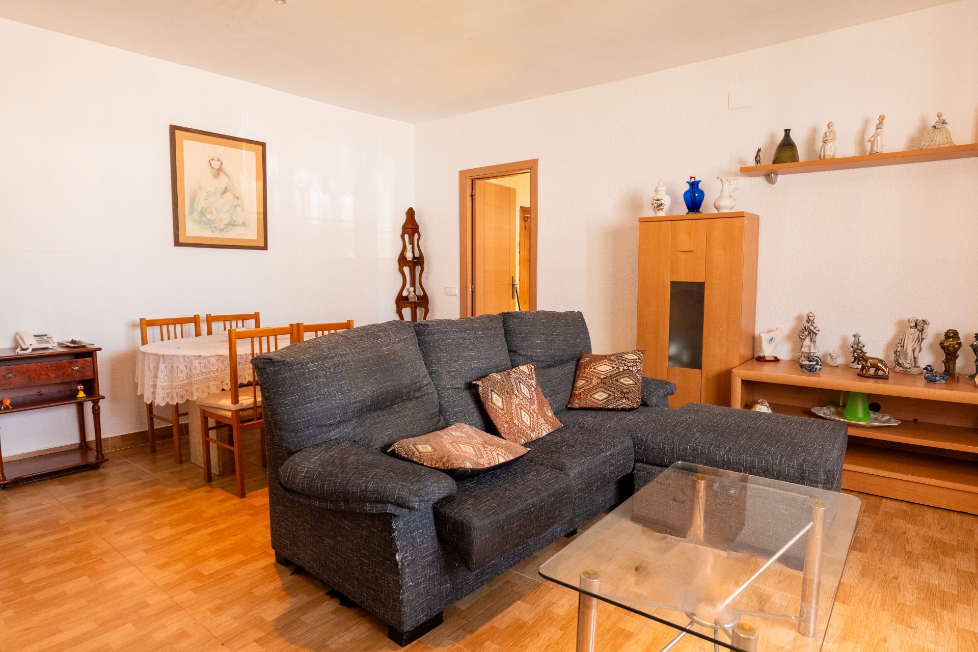 Sala de estar de Piso en venta en Albinyana con Jardín privado, Terraza y Trastero