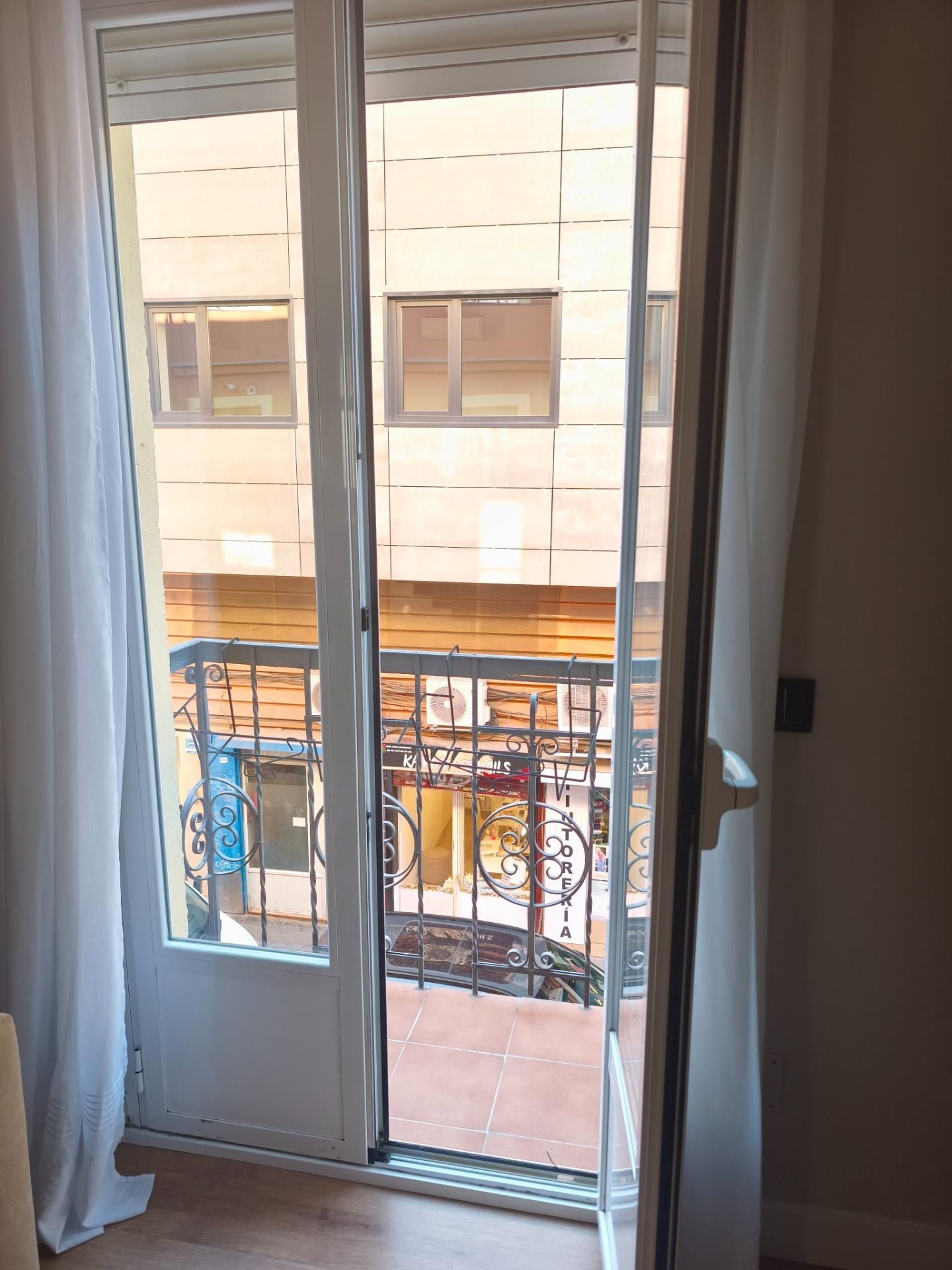 Balcony of Flat for sale in  Madrid Capital  with Air Conditioner and Heating