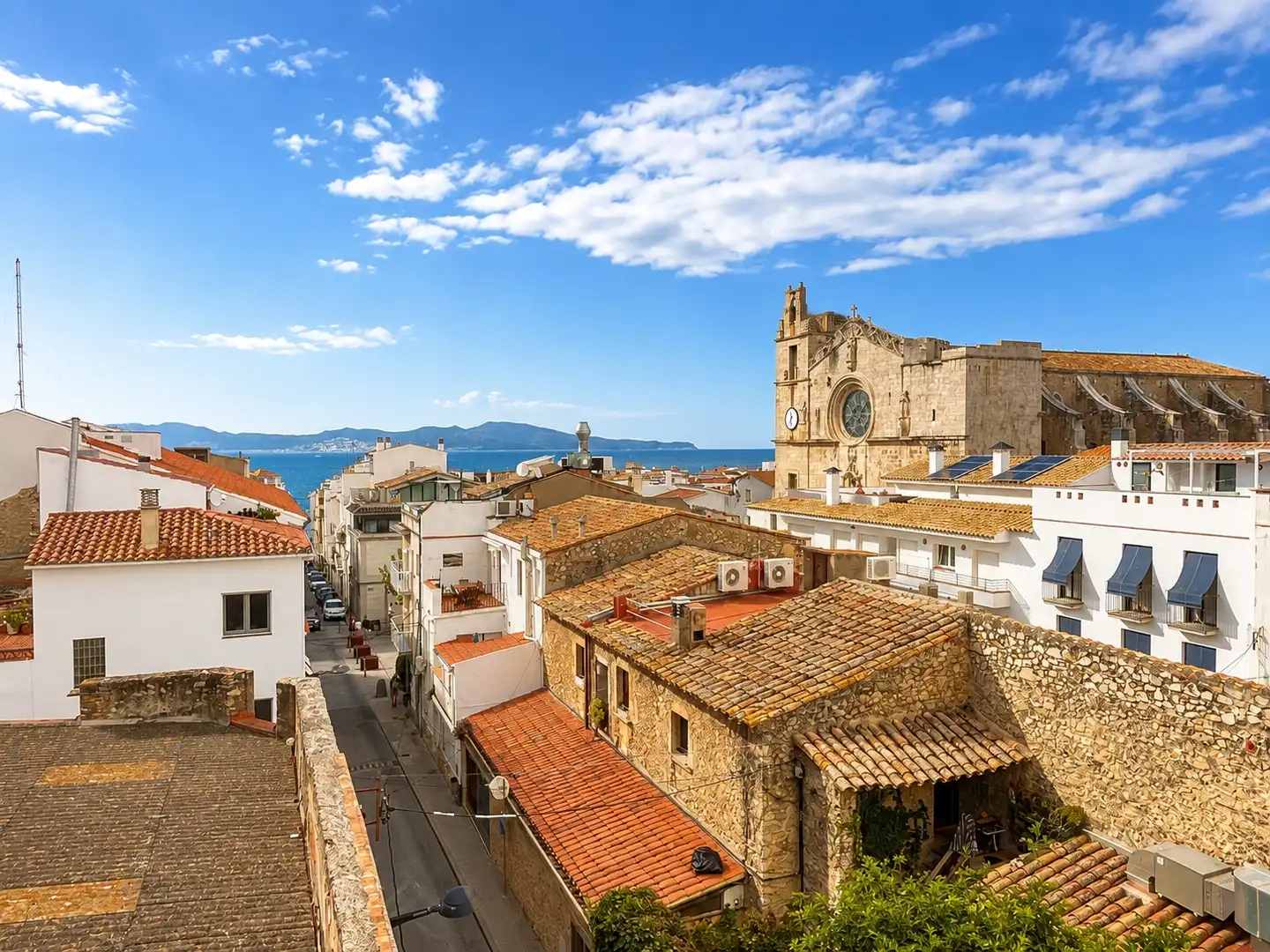 Exterior view of Houses for sale in L'Escala  with Terrace, Furnished and Oven