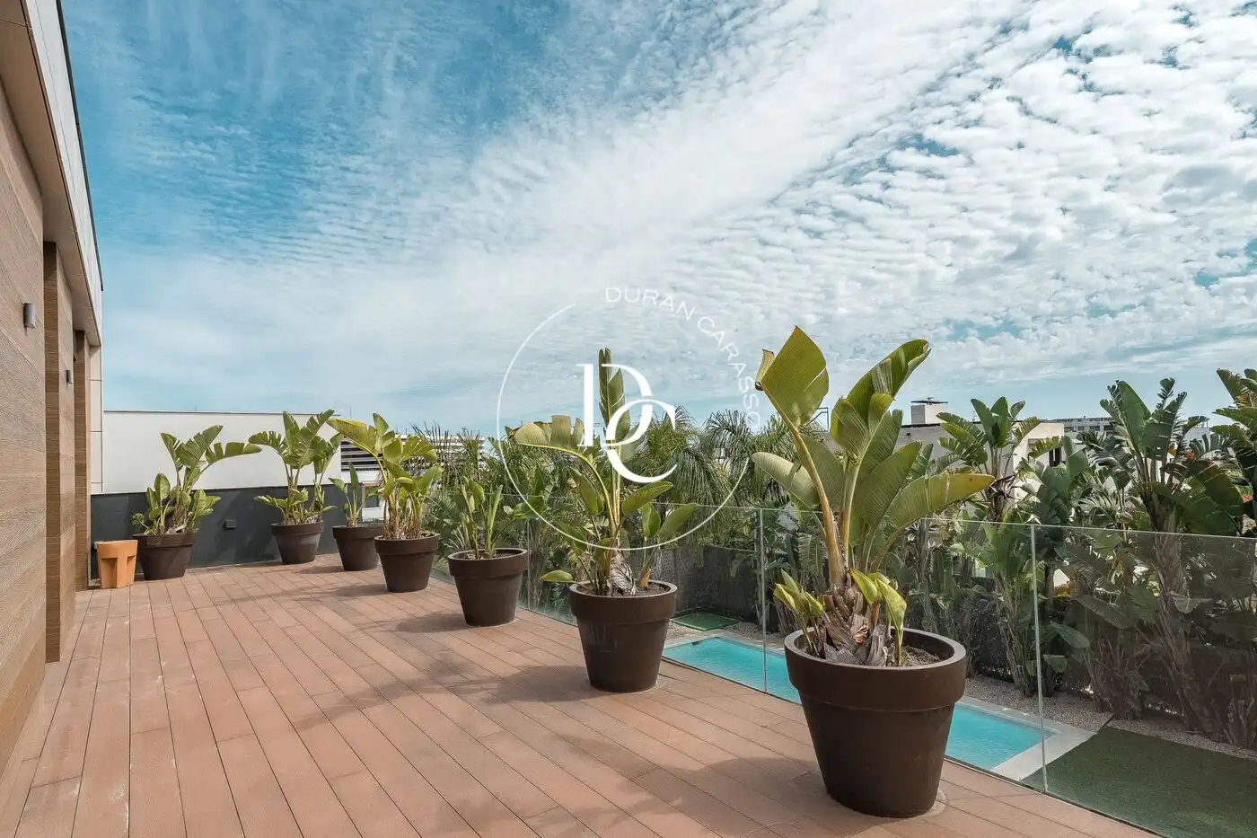 Terraza de Casa o chalet de alquiler en Sitges con Aire acondicionado, Calefacción y Jardín privado