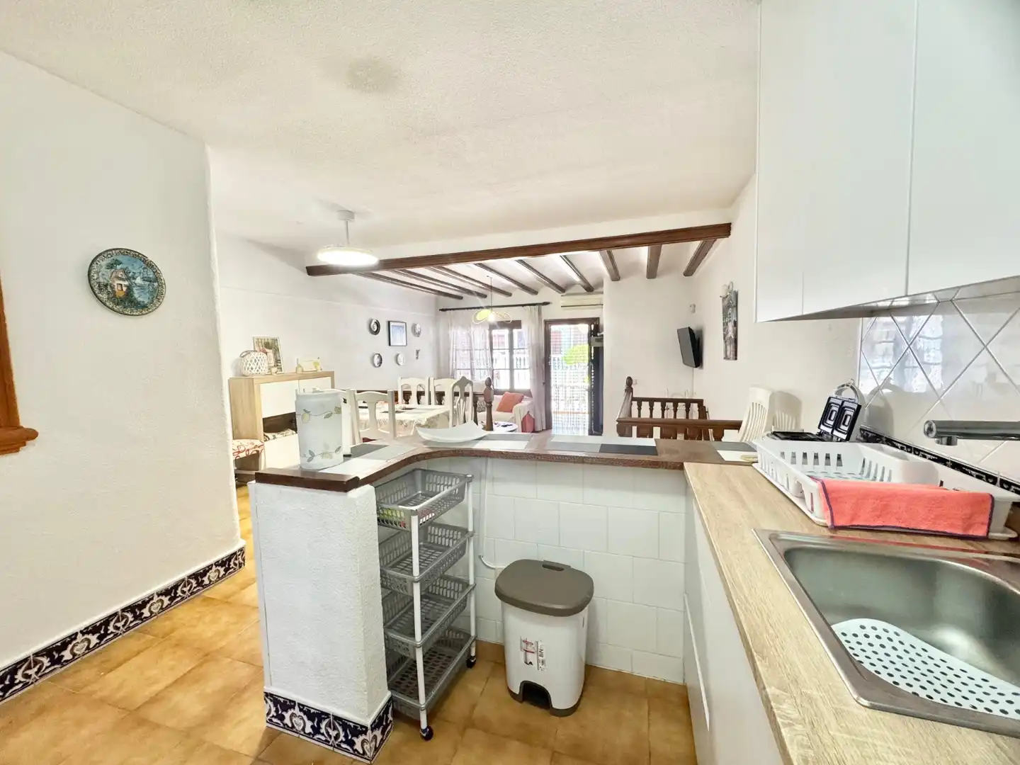 Kitchen of Houses for rent in Guardamar del Segura  with Air Conditioner, Heating and Terrace