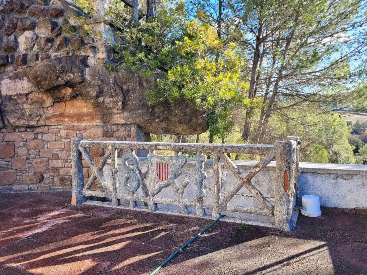 Jardí de Casa o xalet en venda en Vacarisses amb Aire condicionat, Jardí privat i Piscina