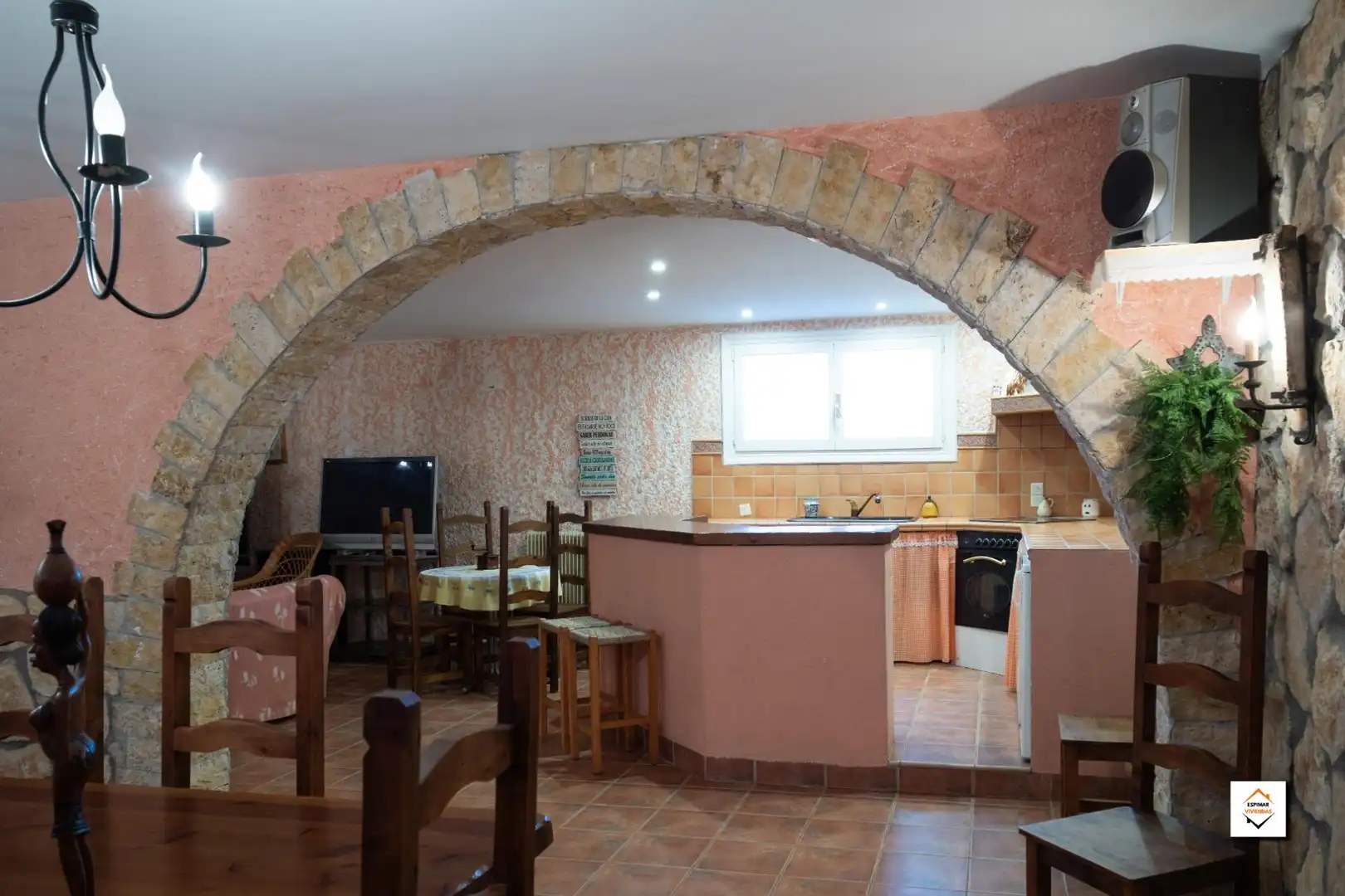 Kitchen of Houses for sale in Zaragoza  with Air Conditioner, Heating and Private garden