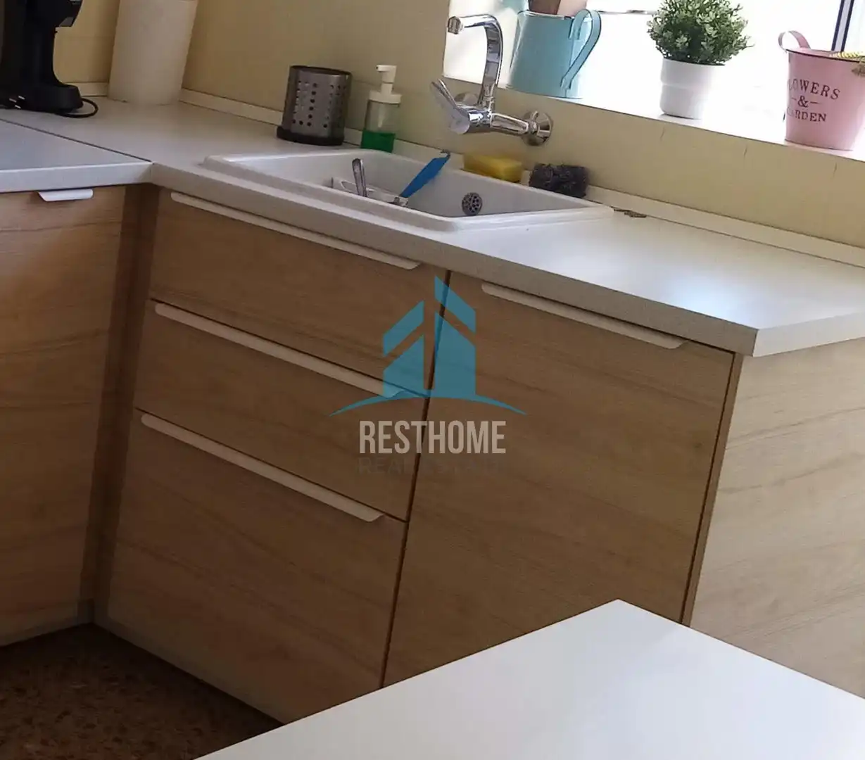 Kitchen of Flat for rent in Tavernes de la Valldigna  with Air Conditioner, Heating and Terrace
