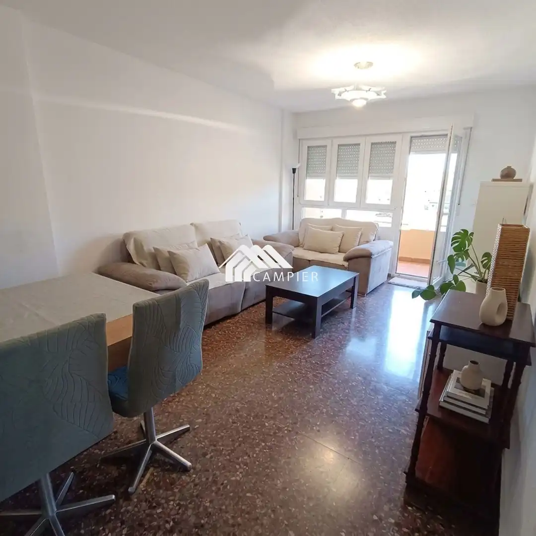 Wohnzimmer von Wohnung zum Verkauf in Albacete mit Heizung, Möbliert und Balkon