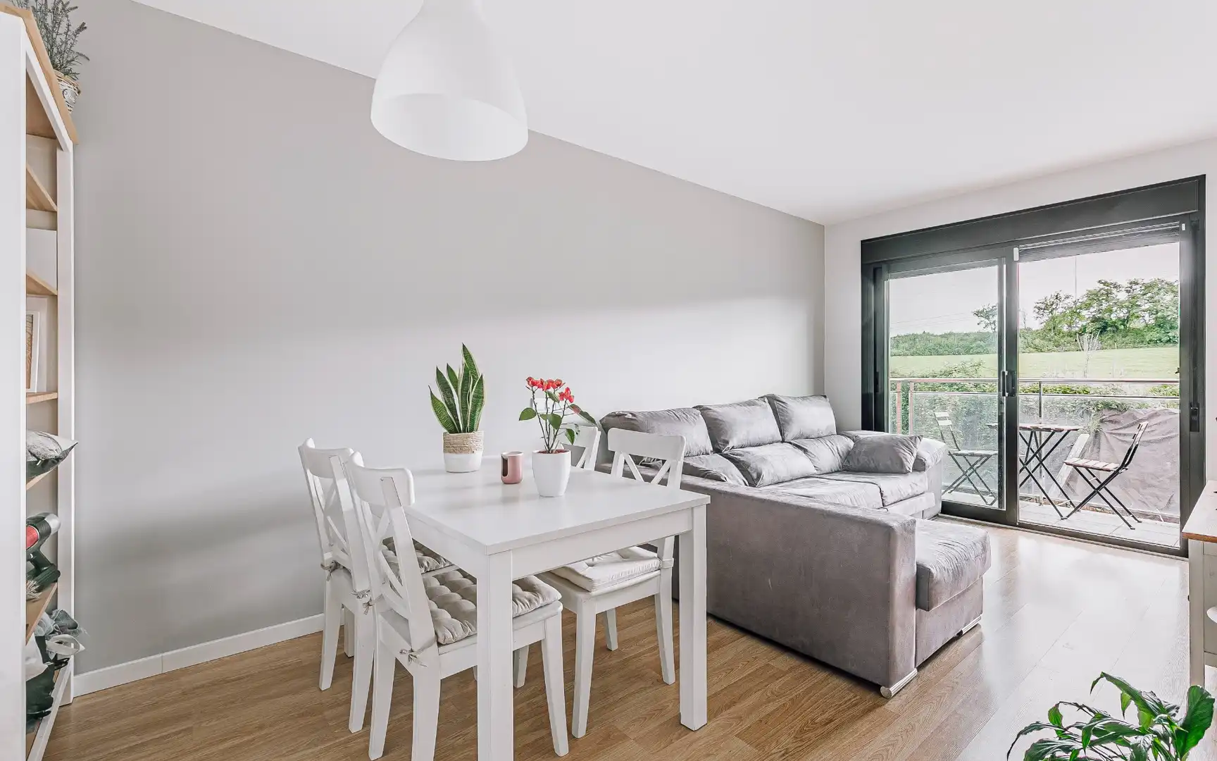 Wohnzimmer von Wohnung zum Verkauf in Les Masies de Roda mit Klimaanlage und Heizung