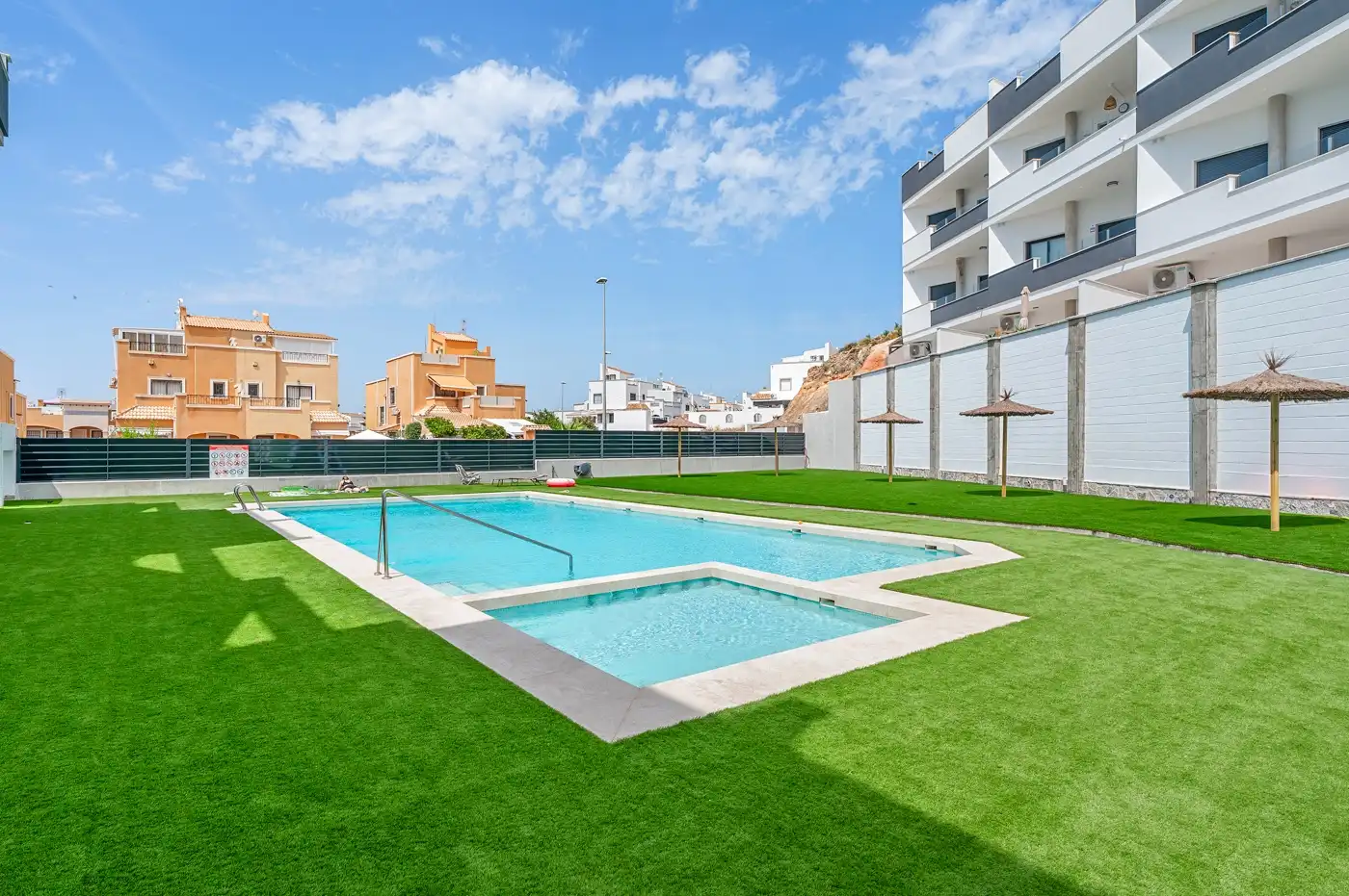 Swimming pool of Apartments for sale in Orihuela Costa