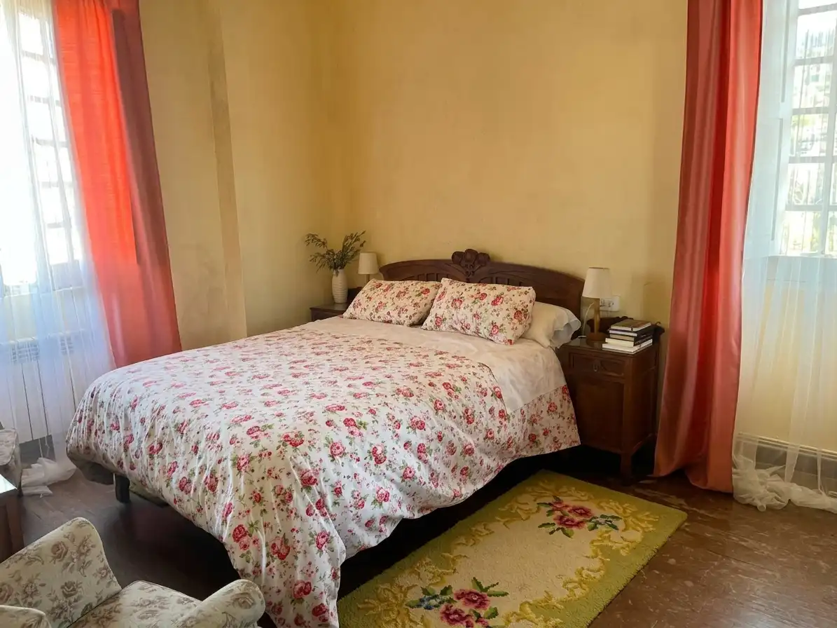 Bedroom of Houses for sale in Cabanas  with Heating, Private garden and Parquet flooring