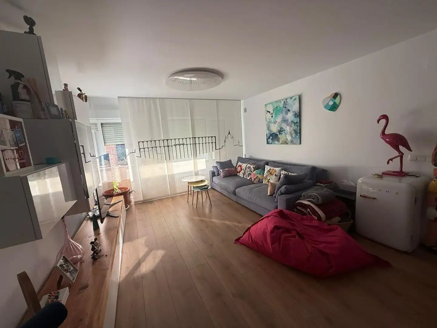 Sala de estar de Piso de alquiler en Segovia