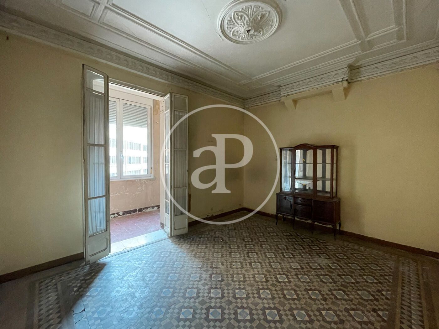 Living room of Flat for sale in Sabadell  with Heating, Terrace and Balcony