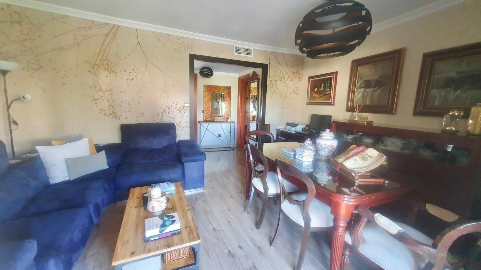 Sala de estar de Piso en venta en Málaga Capital con Aire acondicionado, Terraza y Piscina comunitaria