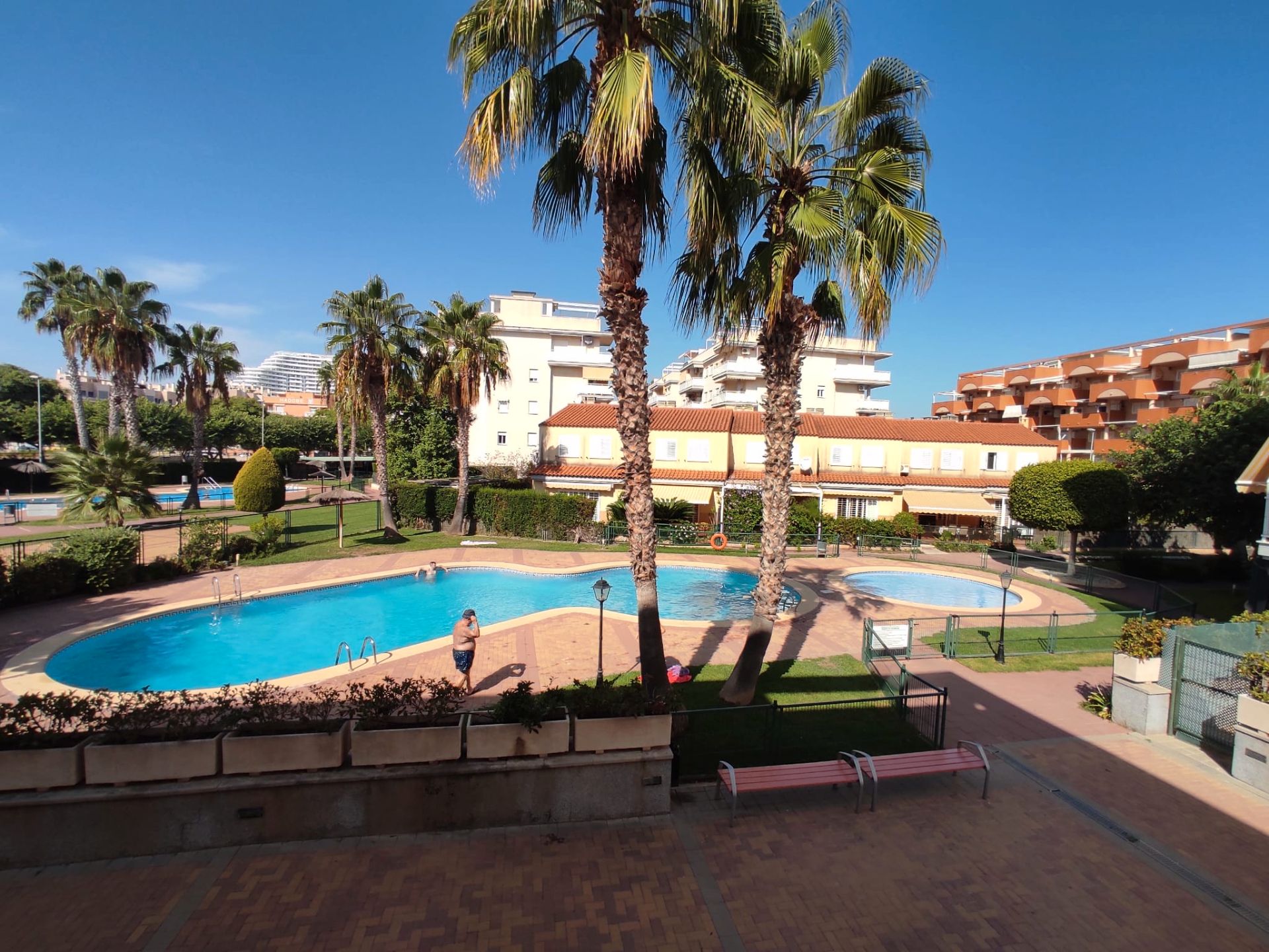 Piscina de Apartamento en venta en Canet d'En Berenguer con Aire acondicionado, Terraza y Amueblado