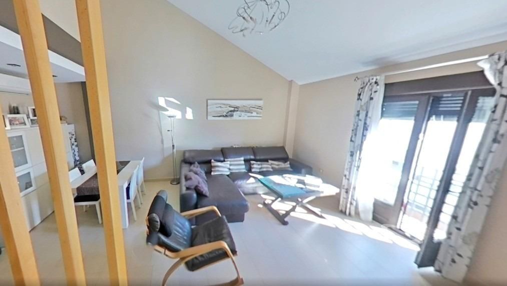 Sala de estar de Dúplex en venta en Palos de la Frontera con Aire acondicionado, Calefacción y Terraza