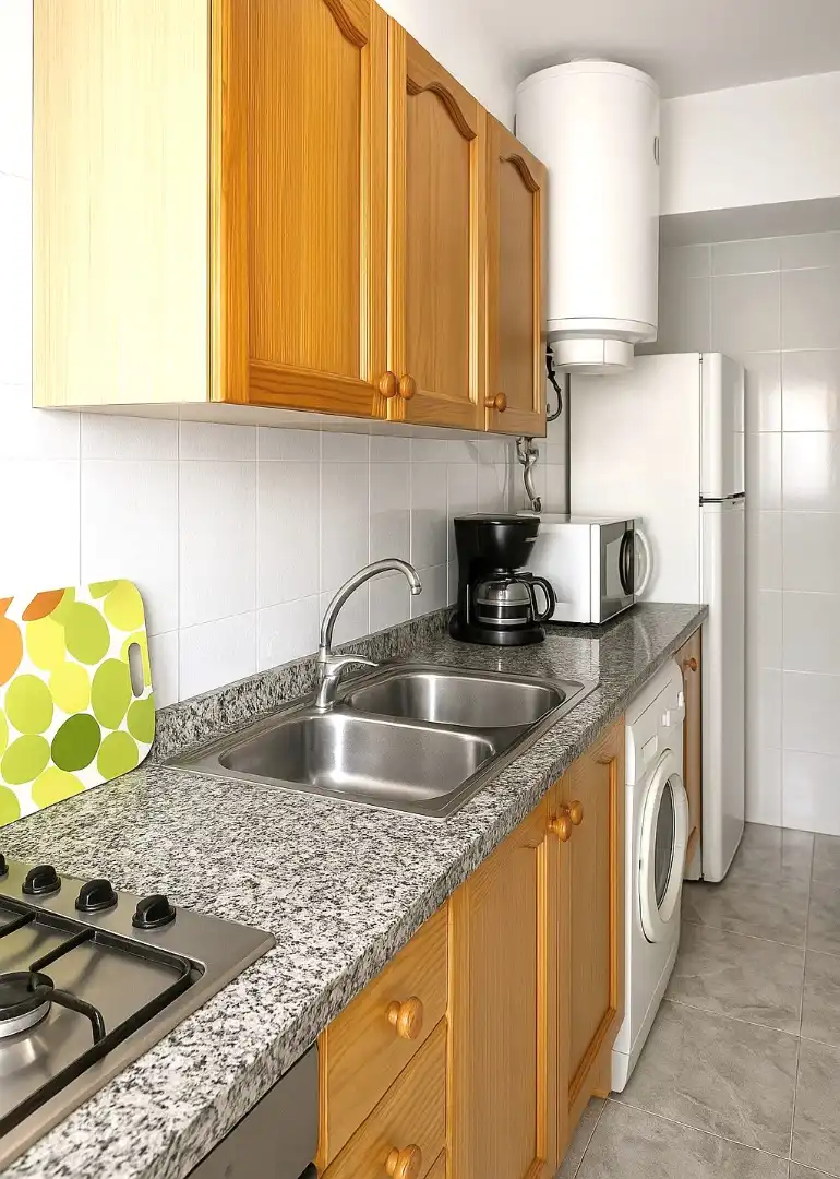 Kitchen of Apartments for rent in Peñíscola / Peníscola  with Air Conditioner, Heating and Terrace