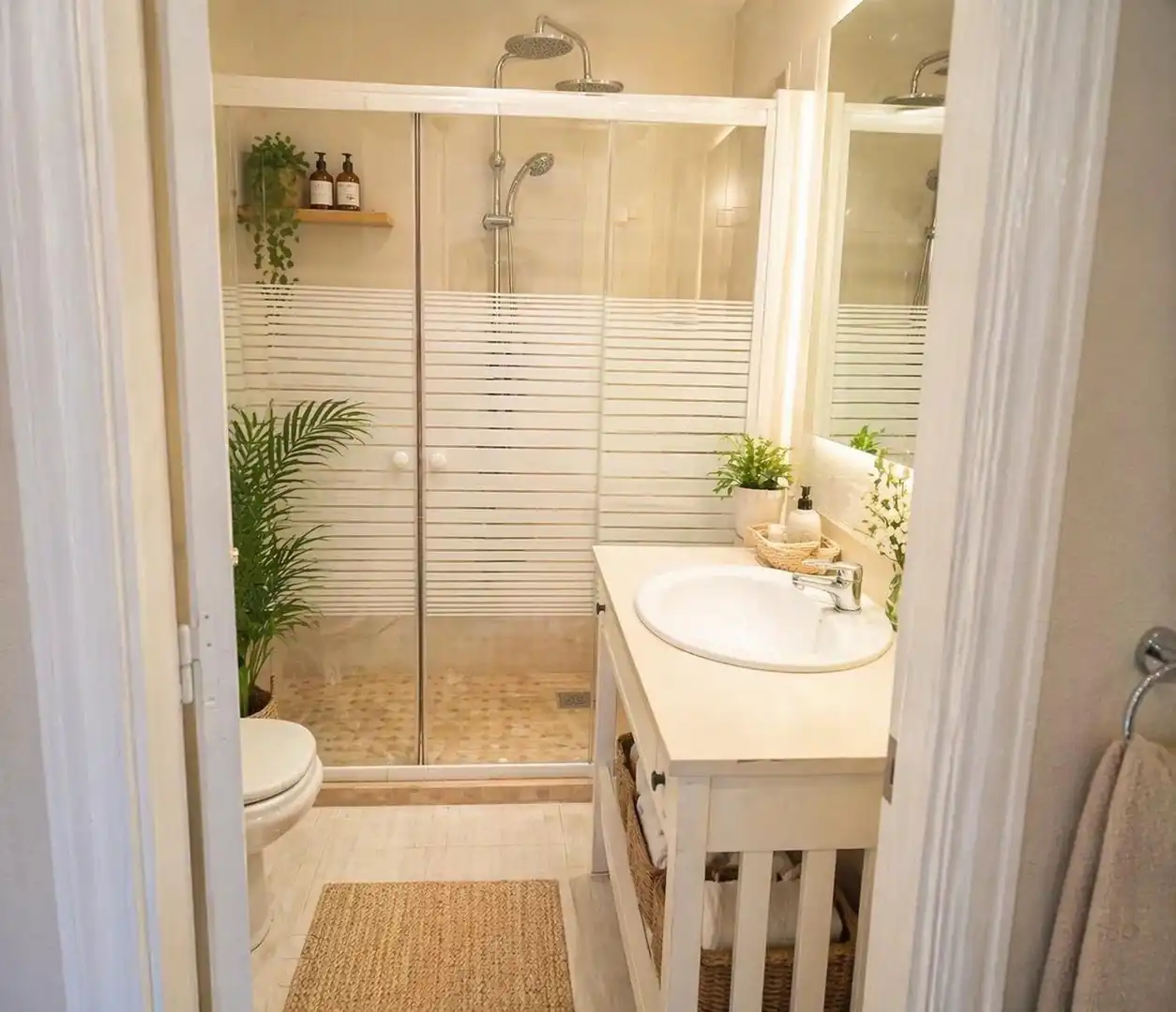 Baño de Casa adosada en venta en Sant Joan d'Alacant con Jardín privado y Piscina comunitaria