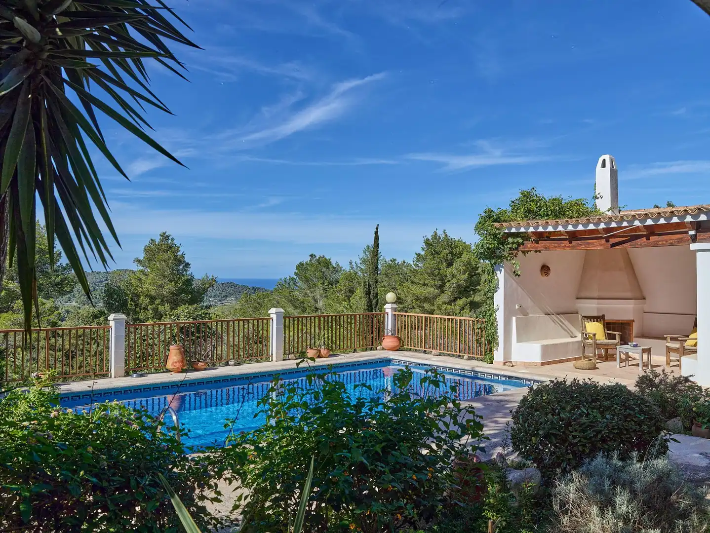 Swimming pool of Houses for sale in Sant Josep de sa Talaia  with Air Conditioner, Heating and Private garden