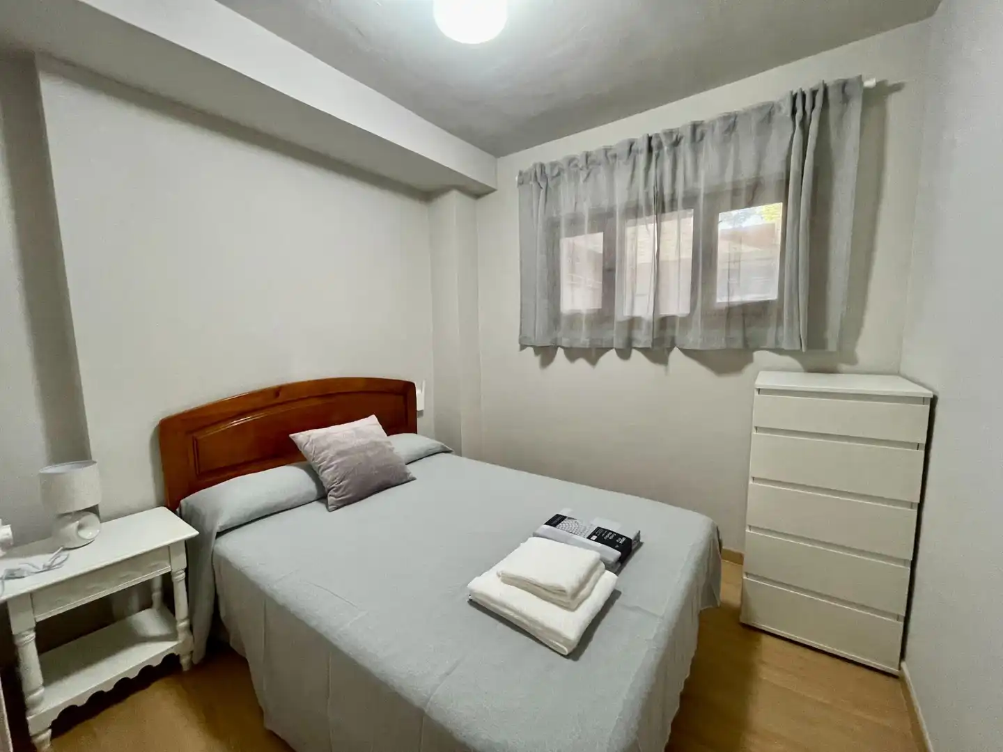 Bedroom of Flat for rent in Alcalá de la Selva  with Heating, Terrace and Storage room