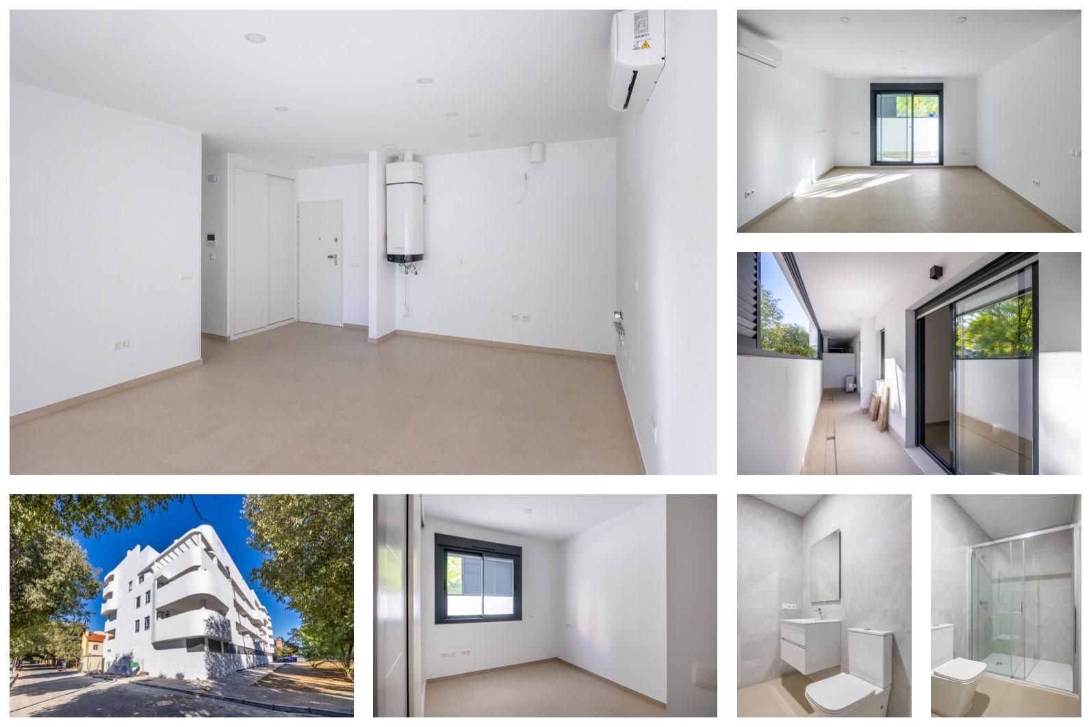 Vista exterior de Pis en venda en  Sevilla Capital amb Aire condicionat, Calefacció i Terrassa