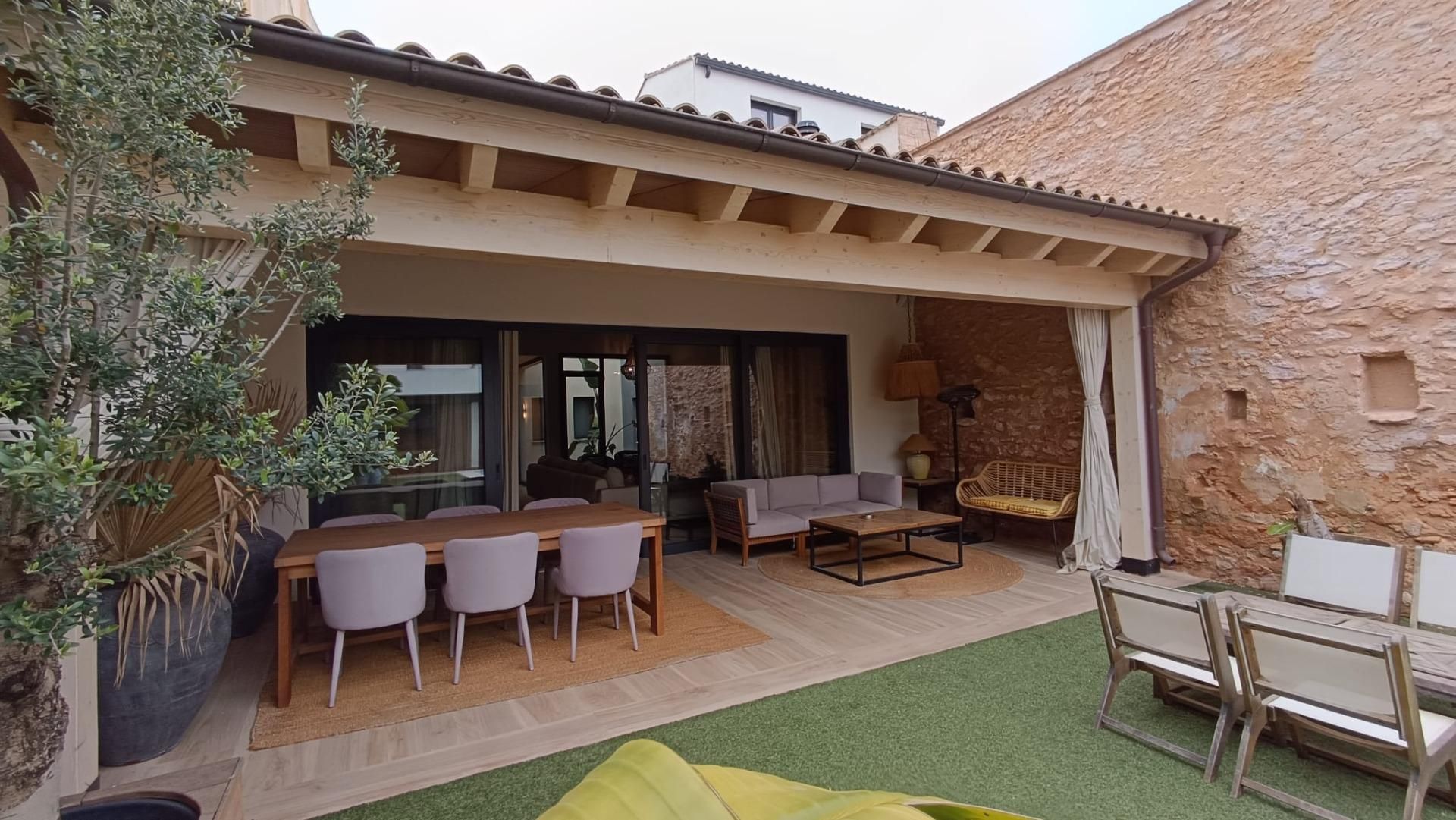 Terrassa de Casa o xalet en venda en Benifaió amb Aire condicionat, Calefacció i Jardí privat