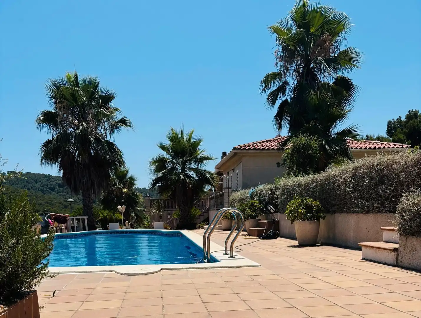 Swimming pool of Houses for sale in Calafell  with Air Conditioner, Heating and Private garden