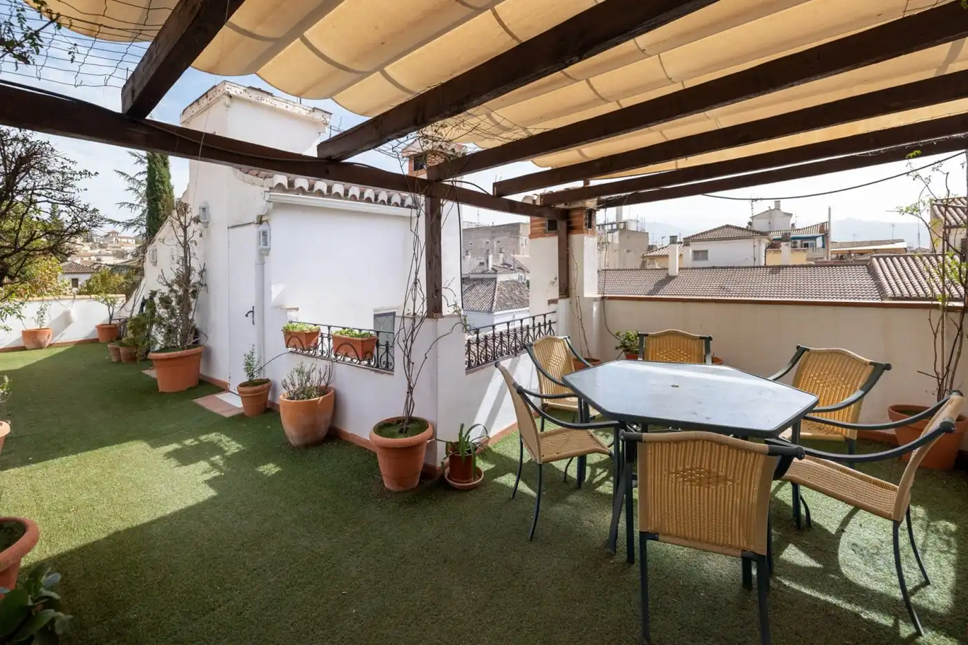 Terrassa de Casa o xalet en venda en Granada amb Aire condicionat, Calefacció i Terrassa