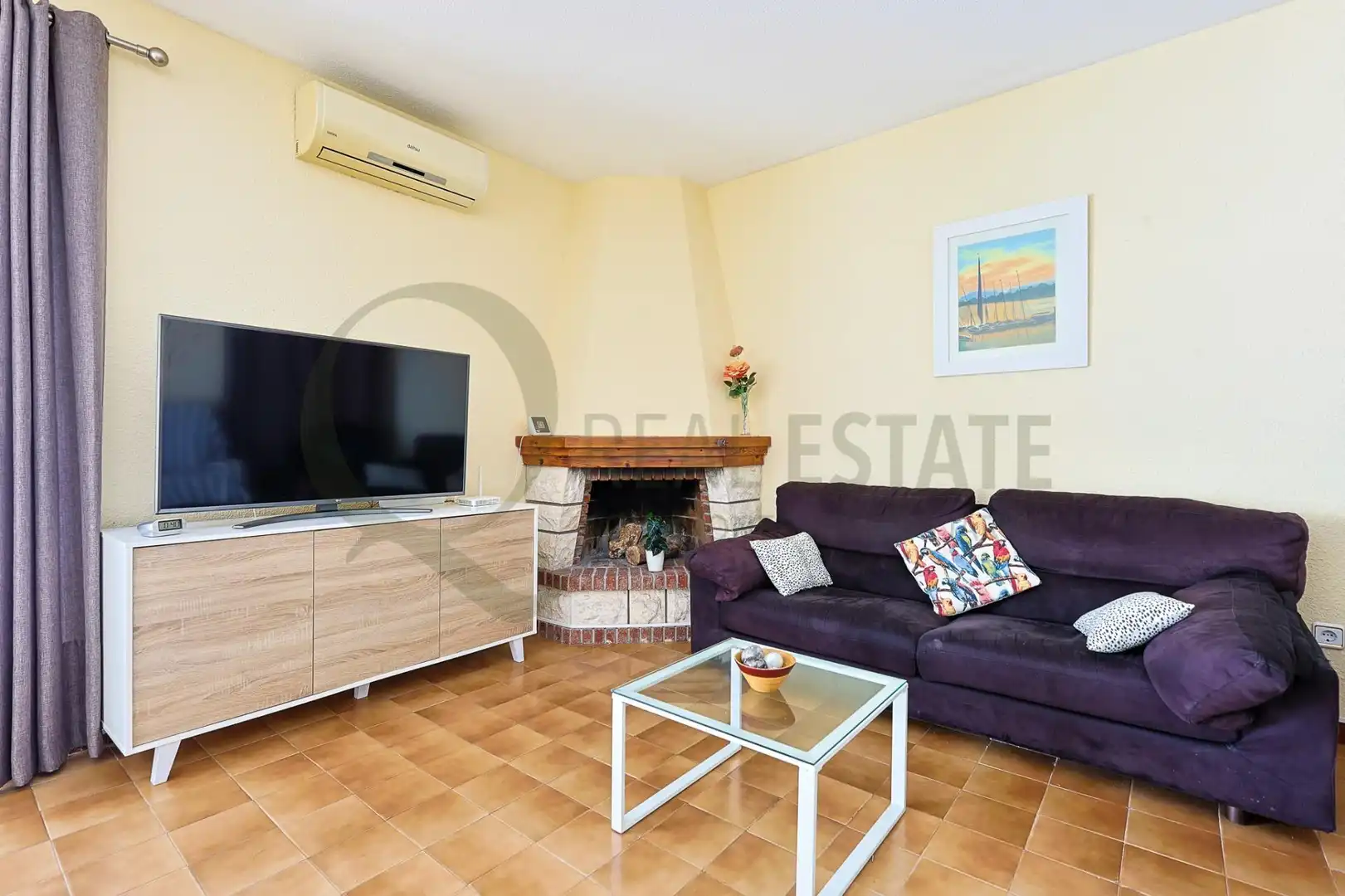 Sala d'estar de Casa o xalet en venda en Elche / Elx amb Jardí privat, Terrassa i Piscina