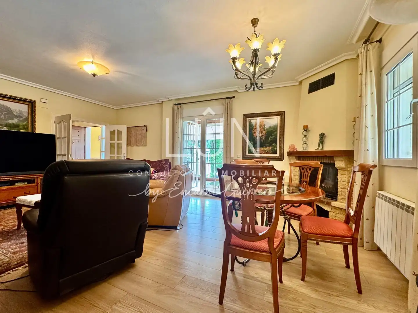 Sala de estar de Casa o chalet en venta en Molina de Segura con Aire acondicionado, Calefacción y Jardín privado