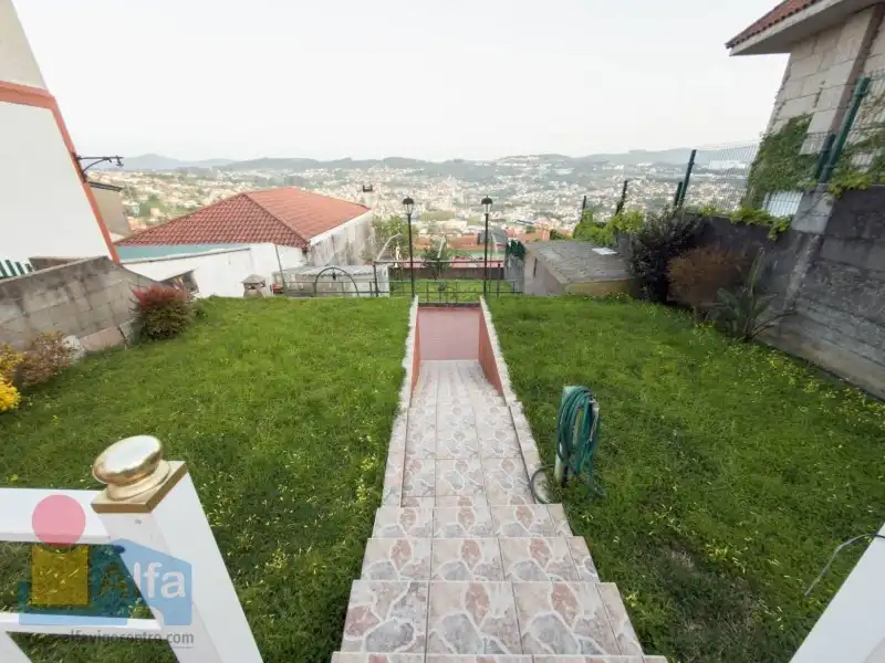 Terrace of Single-family semi-detached for sale in Vigo   with Heating and Storage room