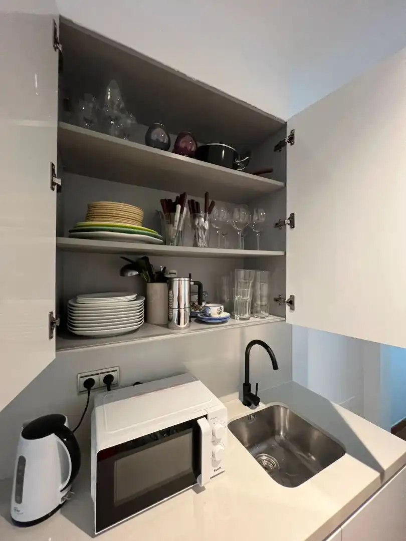 Cocina de Apartamento en venta en Vigo  con Calefacción, Amueblado y Horno