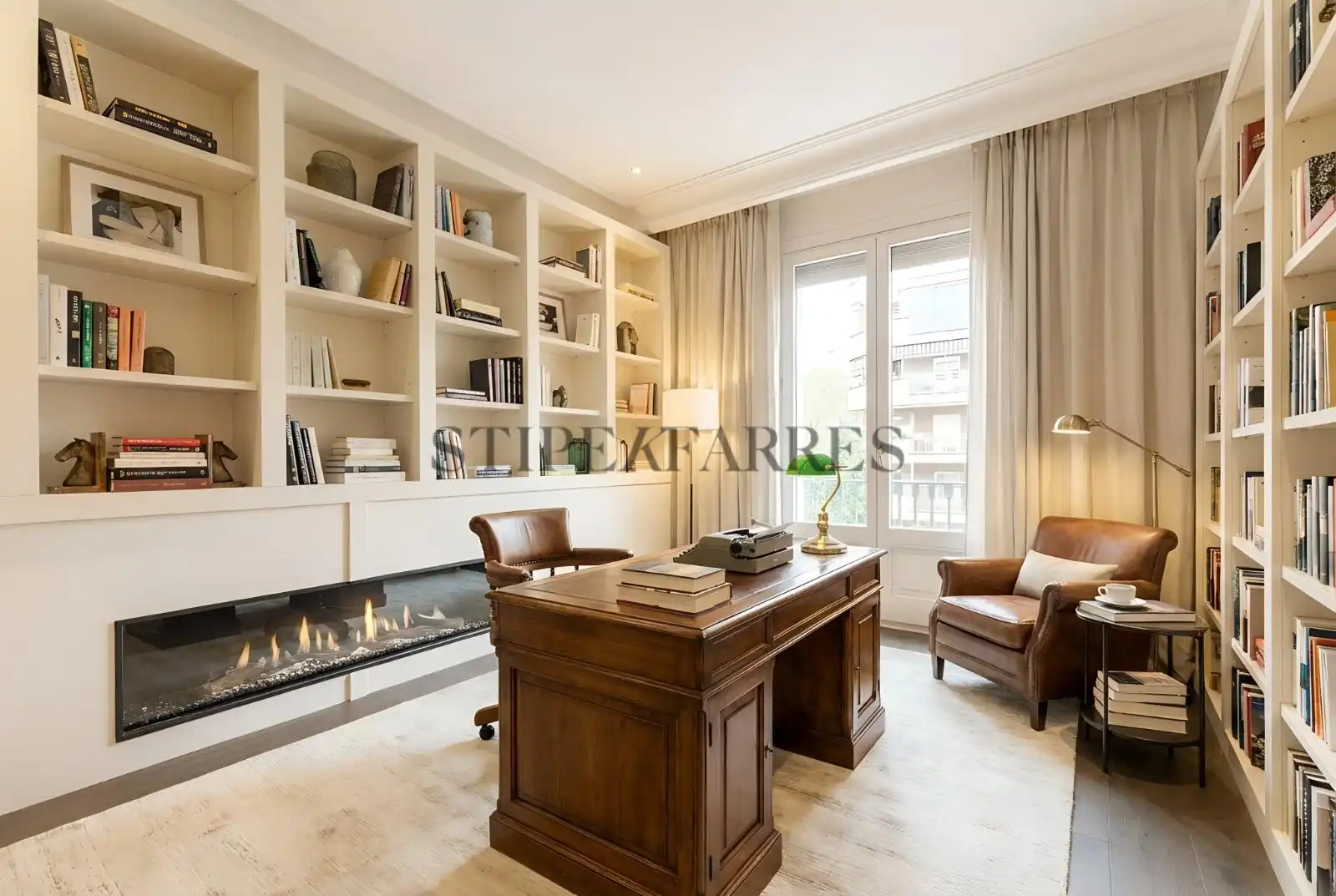 Sala de estar de Piso de alquiler en Barcelona con Aire acondicionado, Calefacción y Terraza