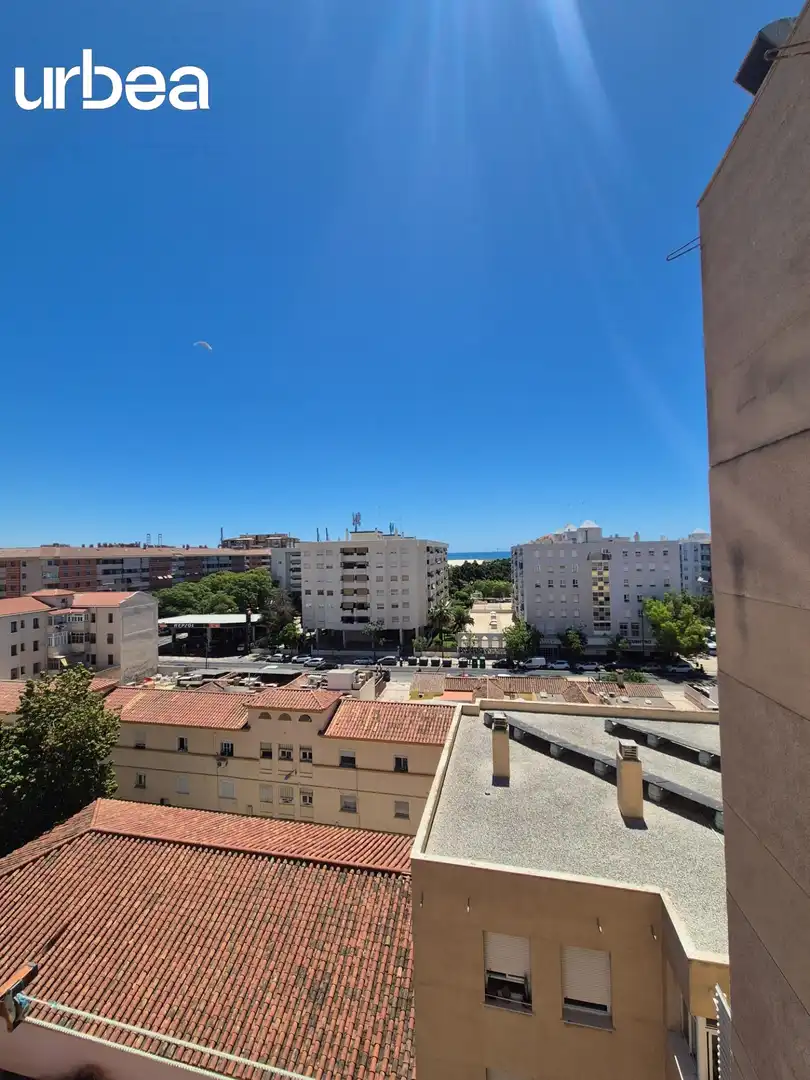 Vista exterior de Piso de alquiler en Málaga con Aire acondicionado, Calefacción y Amueblado