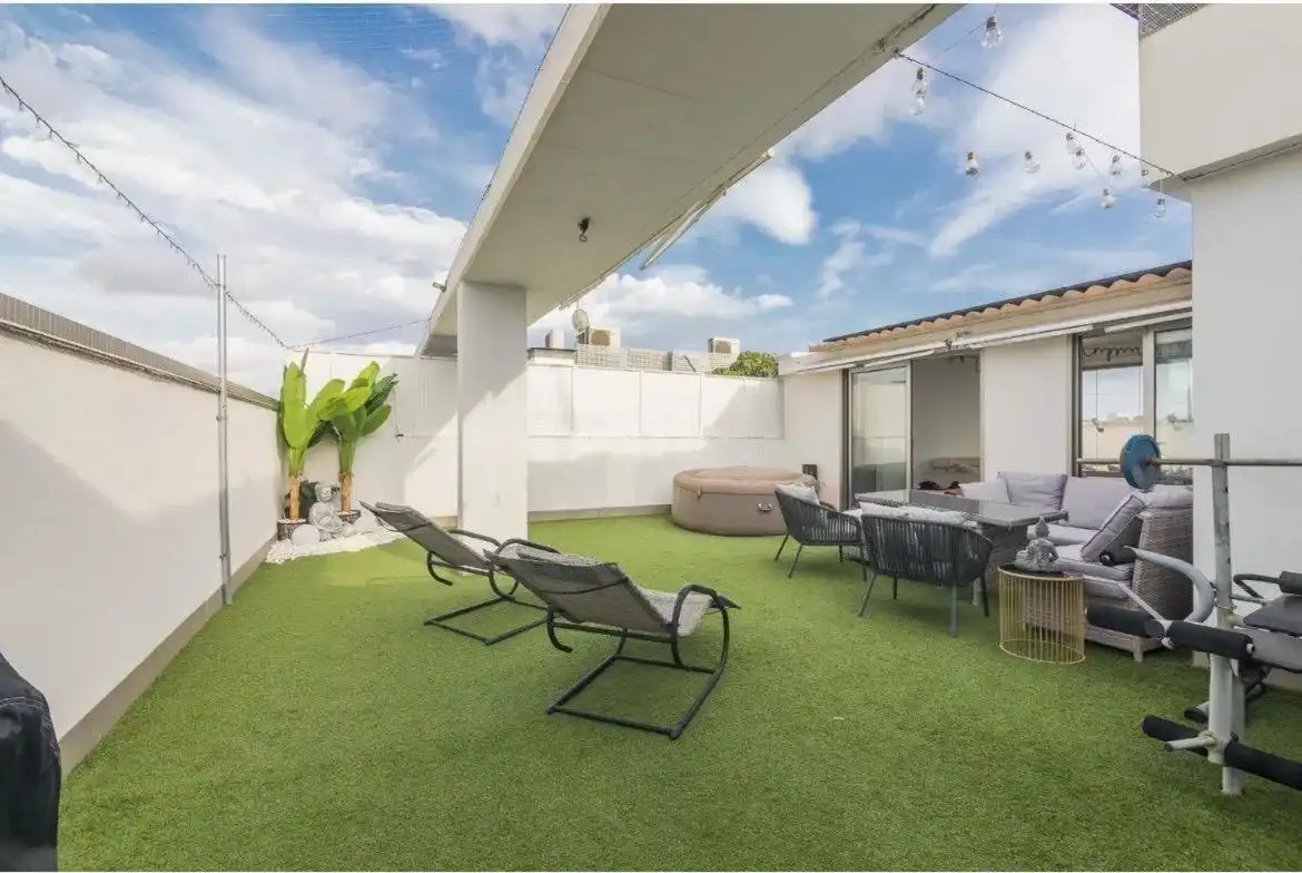 Terrace of Attic for sale in Elche / Elx  with Air Conditioner, Private garden and Terrace