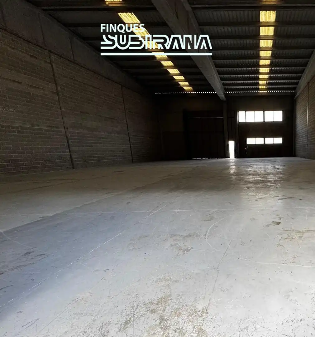 Nave industrial de alquiler en Igualada