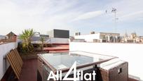 Exterior view of Attic to rent in  Barcelona Capital  with Terrace and Balcony