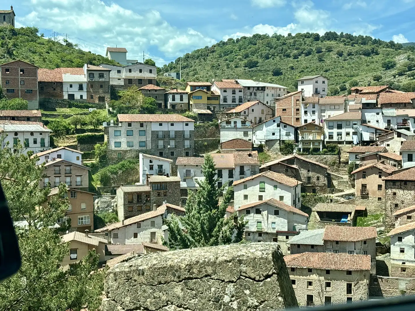 Vista exterior de Piso en venta en Ortigosa de Cameros con Calefacción, Amueblado y Balcón